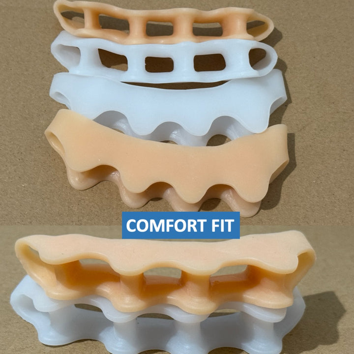 Soft Silicone Toe Separator (2 Pairs)