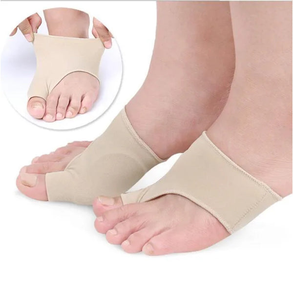 Gel Bunion Sleeve with Toe Spacer – Soft Cushion (1 Pair)