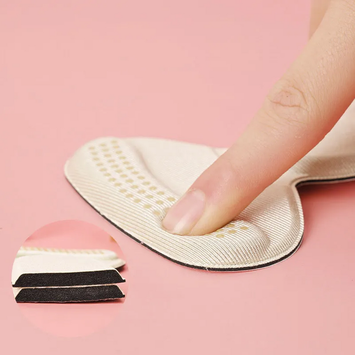 T-Shape High Heel Liner Grips Cushion Pad