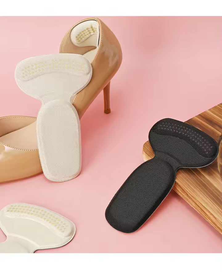 T-Shape High Heel Liner Grips Cushion Pad