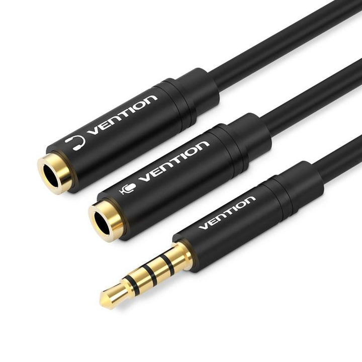 3.5mm Male to Microphone Earphone Splitter Cable - Aussie Gadgets