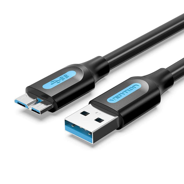 USB 3.0 Male to Micro-B Male Hard Drive Samsung S5 Note 3 Cable - Aussie Gadgets