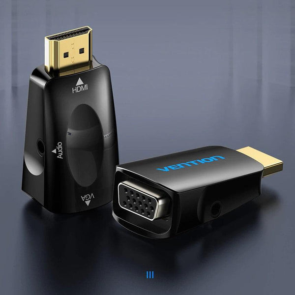 HDMI to VGA Adaptor Converter with 3.5MM Audio - Aussie Gadgets