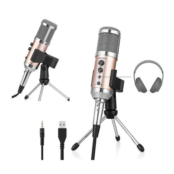 [Discontinued] Professional Condenser Studio Recording USB Microphone - Aussie Gadgets