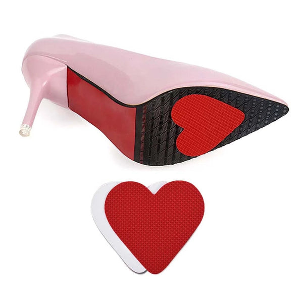 Premium Anti-Skid Heel Shoe Sole Sticker Pad - Fashion Formula