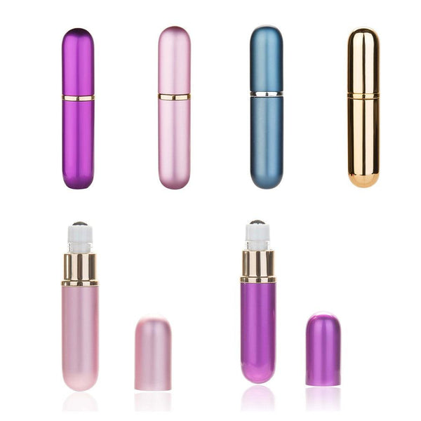 Premium Quality 5ml Leakproof Roll-On Essential Oil Perfume Glass Bottle - Aussie Gadgets
