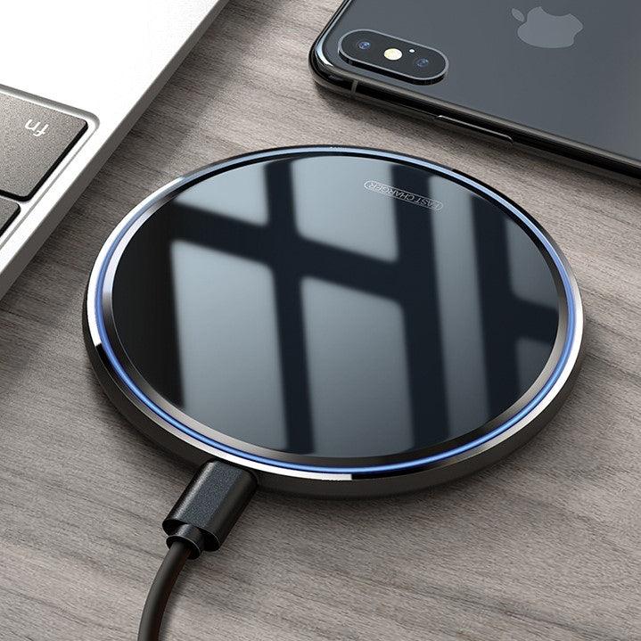 Popular 15W 10W Qi Wireless Phone Fast Charger Pad - Aussie Gadgets