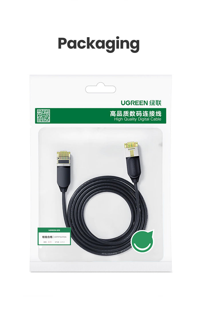 Ugreen CAT7 10Gbps Slim RJ45 Ethernet High speed LAN Cable - Aussie Gadgets