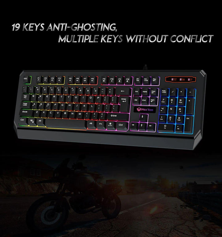 Meetion Backlit Gaming Keyboard - Aussie Gadgets