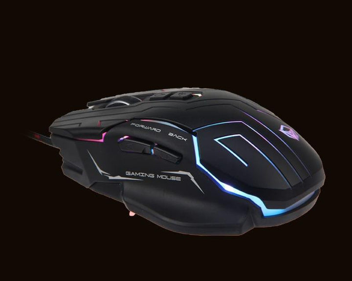Meetion Dazzling Ergonomic RGB Gaming Mouse - Aussie Gadgets