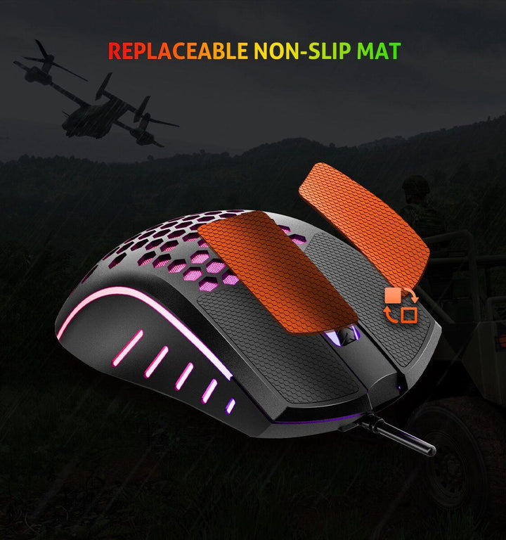 Meetion Honeycomb Lightweight Gaming Mouse - Aussie Gadgets