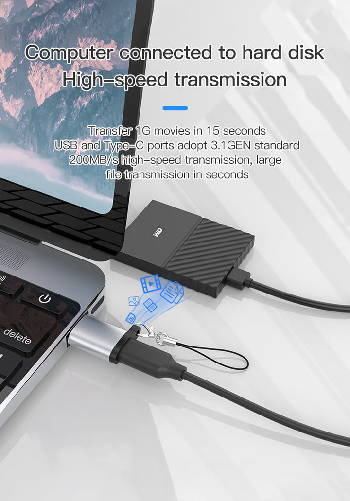 Type-C USB 3.0 OTG Adaptor - Aussie Gadgets