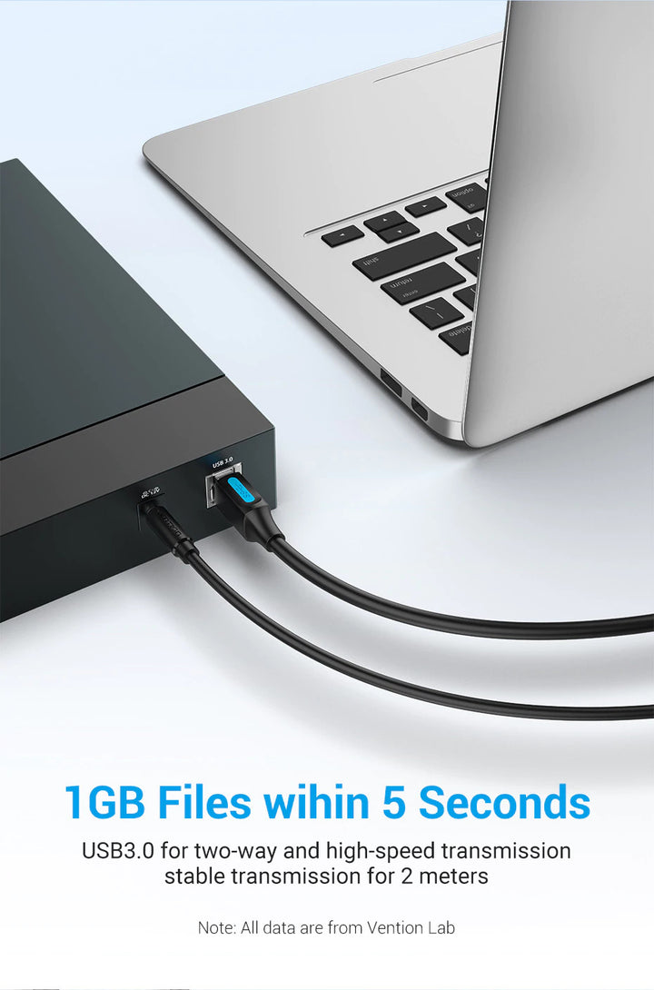 USB 3.0 Type-A to Type-B Male Printer Cable - Aussie Gadgets