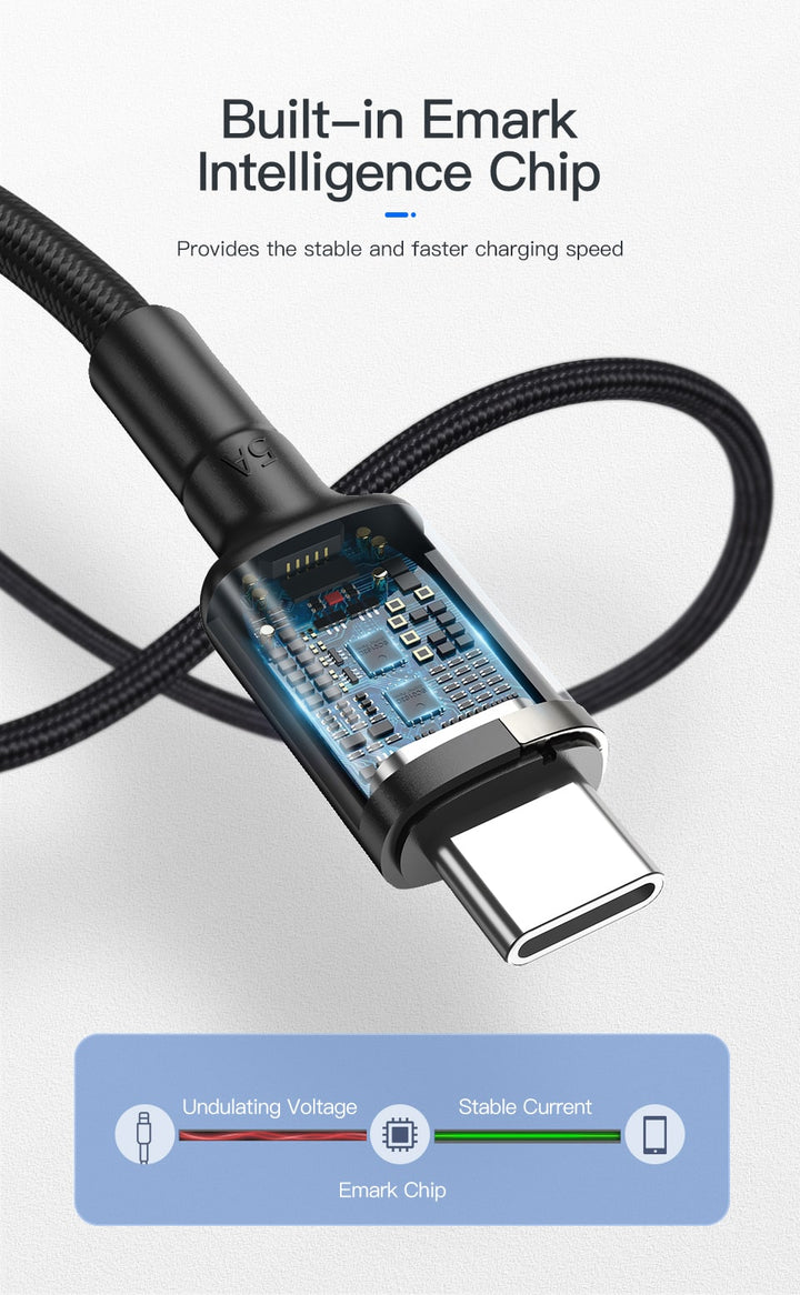 USB-C PD 100W 5A Cable - Aussie Gadgets