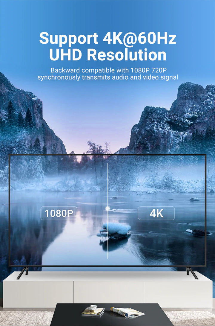 USB-C (TYPE-C) Male to HDMI 2.0 Female Adaptor 4K 60Hz - Aussie Gadgets