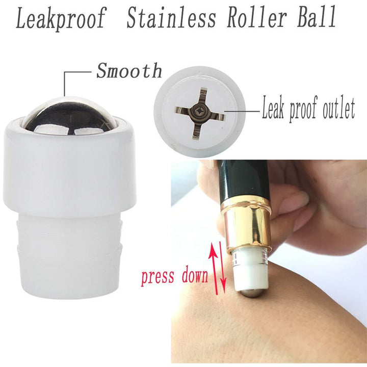 Premium Quality 5ml Leakproof Roll-On Essential Oil Perfume Glass Bottle - Aussie Gadgets