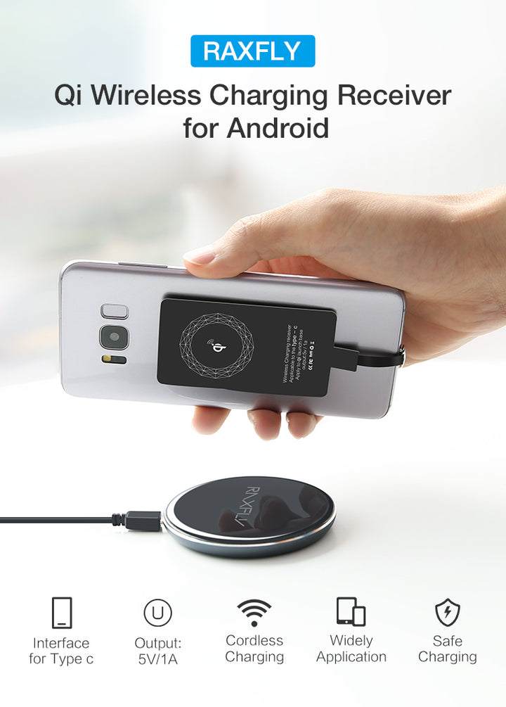 Qi Adaptor Wireless Charging Receiver - Aussie Gadgets