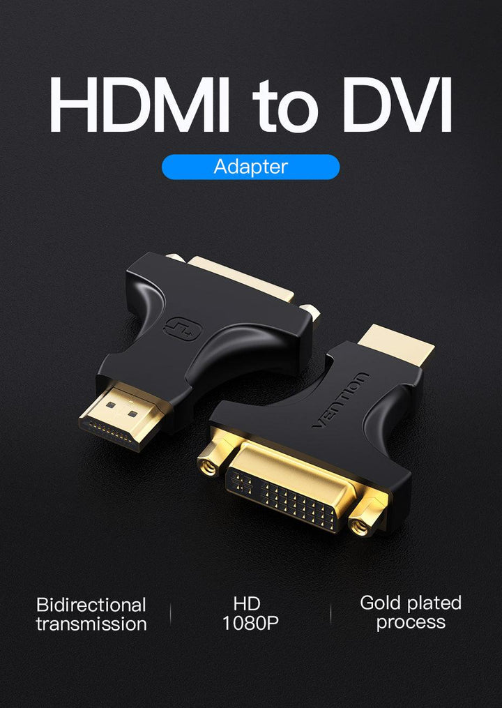 HDMI Male to DVI Female Bidirectional Adaptor - Aussie Gadgets