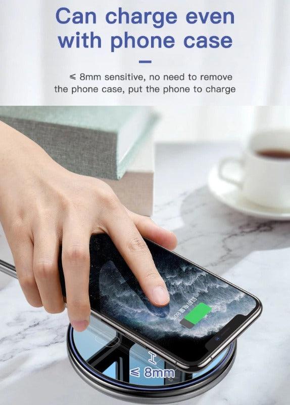 Popular 15W 10W Qi Wireless Phone Fast Charger Pad - Aussie Gadgets