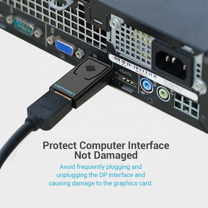 DisplayPort DP Male to 4K HDMI Female Adaptor - Aussie Gadgets