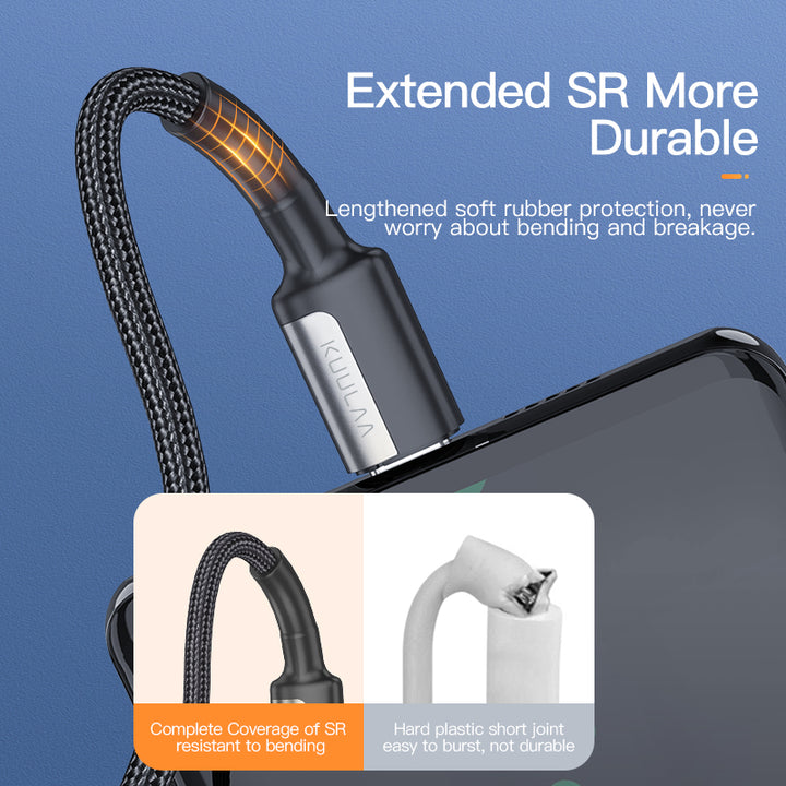 USB-C PD 100W 5A 3.1 Gen2 1000 MB/S Cable - Aussie Gadgets