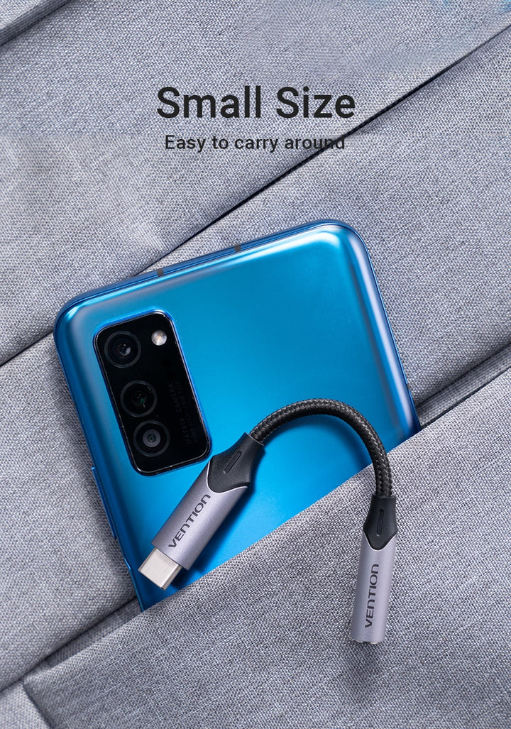 USB-C to 3.5mm Earphone Jack Adaptor with DAC - Aussie Gadgets