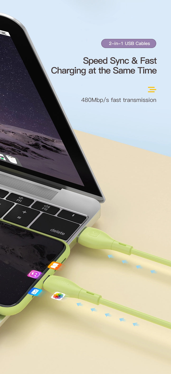 USB-A to USB-C Type-C Fast Charging Cable - Aussie Gadgets