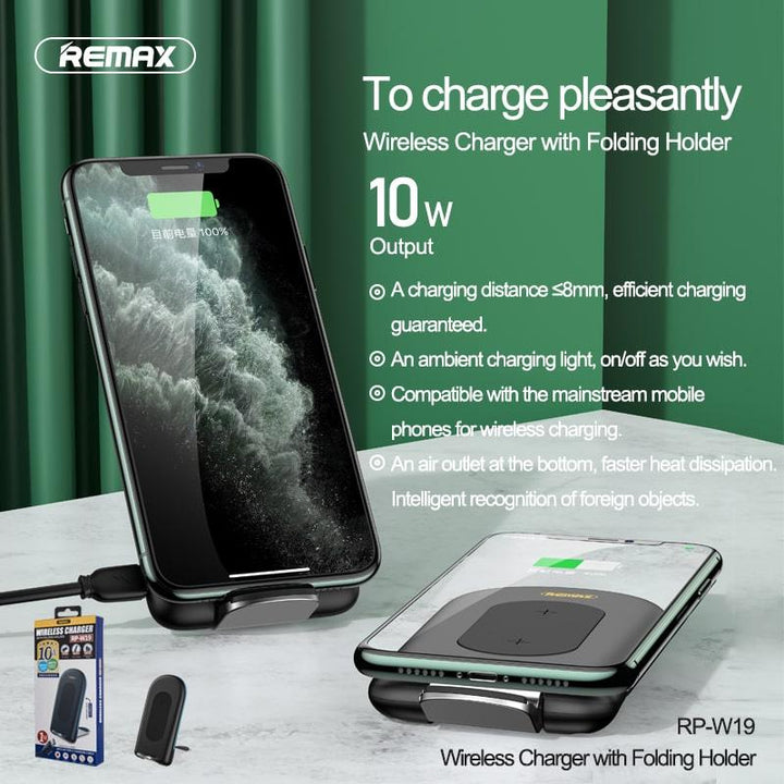 Foldable Wireless Charger Qi Stand Holder - Aussie Gadgets