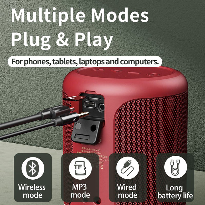 Remax 15W Waterproof Portable Wireless Speaker - Aussie Gadgets