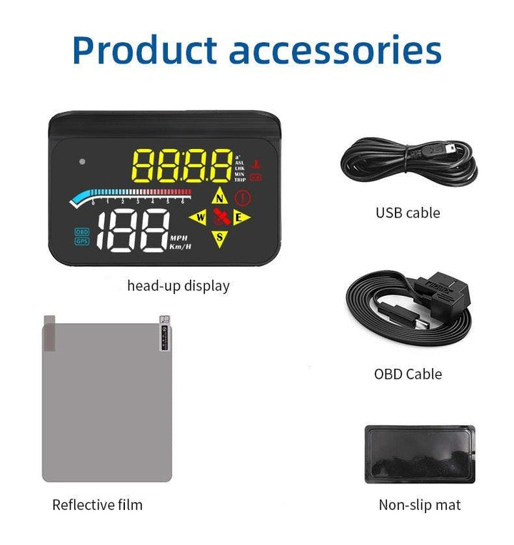 Car Dual Mode OBD2 GPS HUD - Aussie Gadgets
