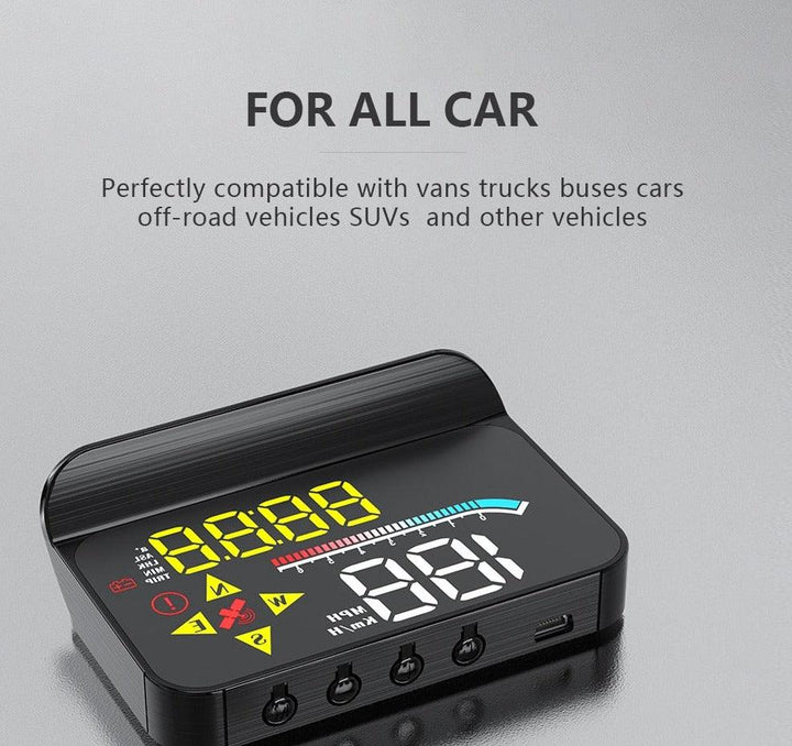 Car Dual Mode OBD2 GPS HUD - Aussie Gadgets