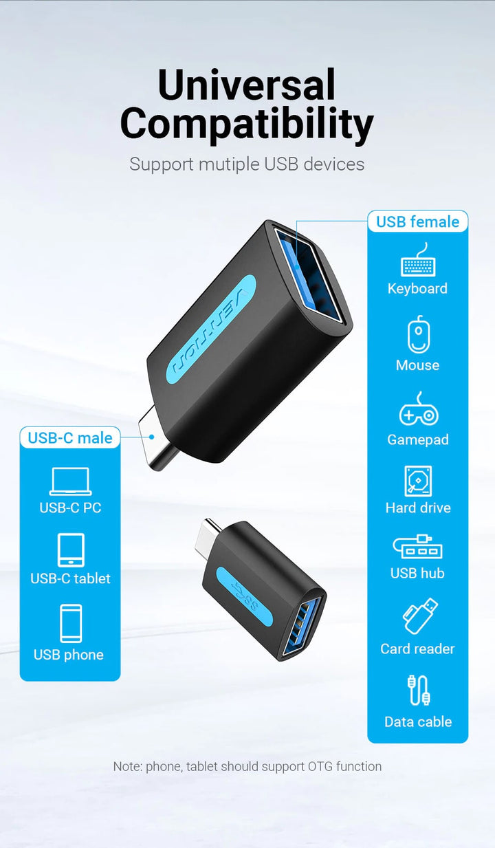 USB-C USB 3.0 OTG Adaptor - Aussie Gadgets