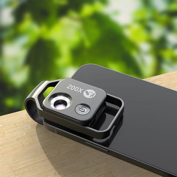 Apexel 200x Microscope Phone Camera Lens - Aussie Gadgets