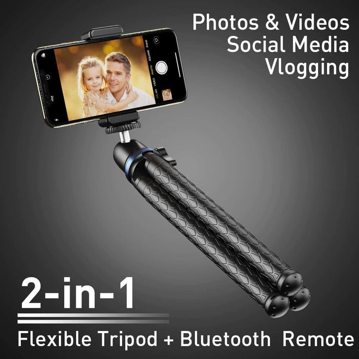 Apexel Flexible Octopus Tripod Mobile DSLR GoPro - Aussie Gadgets