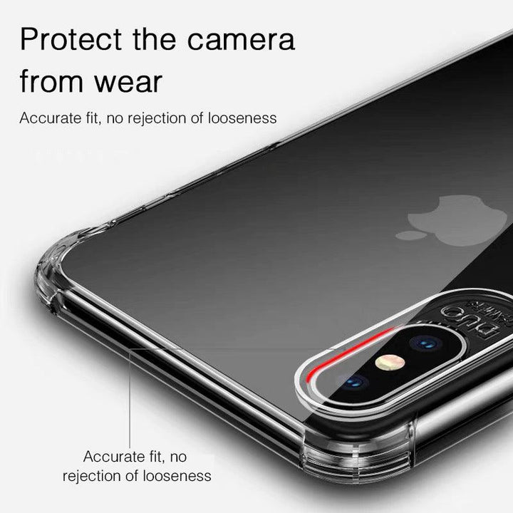 Premium flexible soft TPU clear shockproof phone case for Iphone 12 11 series - Aussie Gadgets