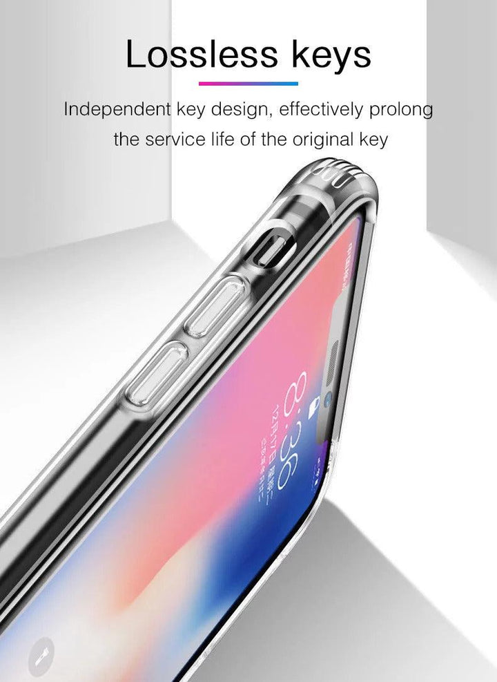 Premium flexible soft TPU clear shockproof phone case for Iphone 12 11 series - Aussie Gadgets