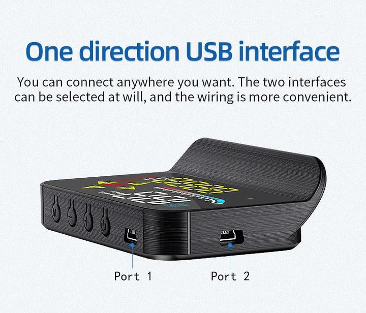 Car Dual Mode OBD2 GPS HUD - Aussie Gadgets