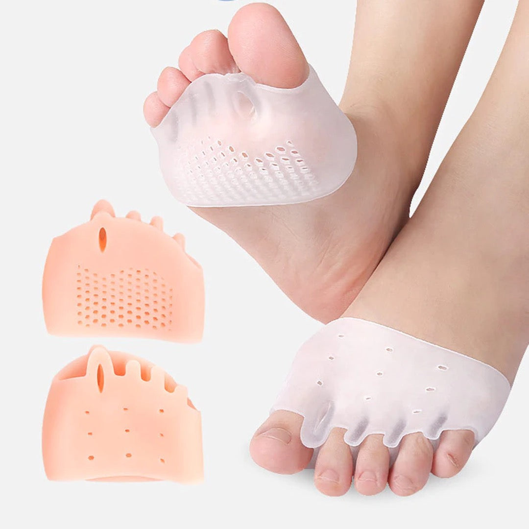 Forefoot Silicone Gel Pads Cushioned Ball of Foot Support Aussie forefoot-silicone-gel-pads-cushioned-ball-of-foot-support-aussie