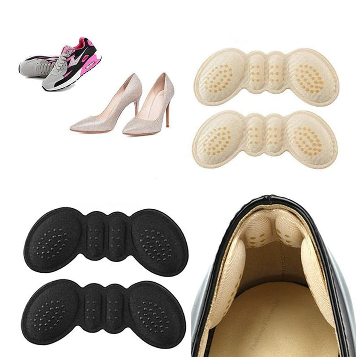 2 Pack Premium Quality Heel Liner Grip Sticker Insole Pads - Fashion Formula