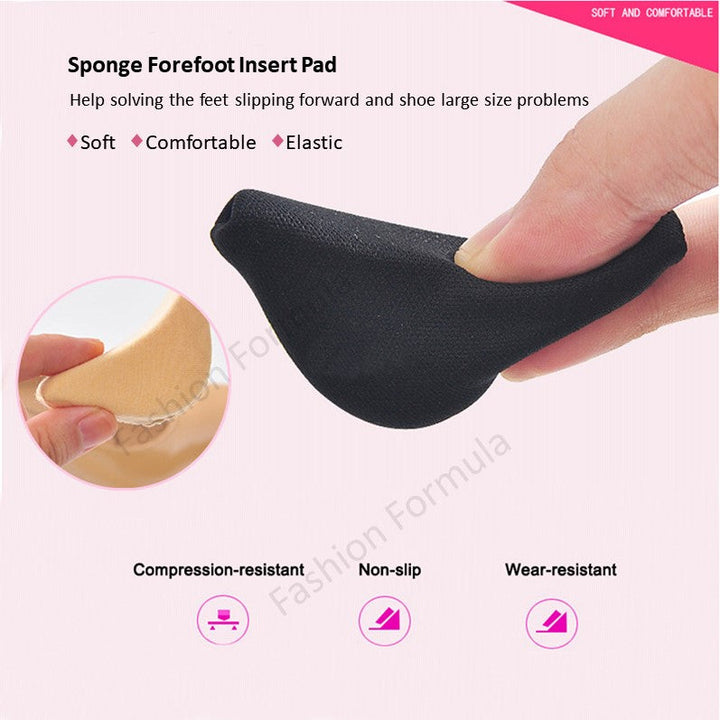 Premium Forefoot Insert Pad Heel Shoe - Fashion Formula