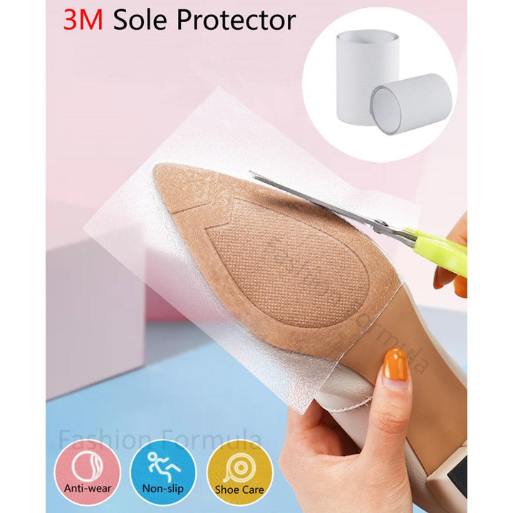 Premium Anti-Skid Anti-wear Heel Shoe Sole Sticker - Fashion Formula