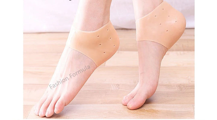 Premium Silicone Gel Heel Cups for Cracked Heels - Fashion Formula