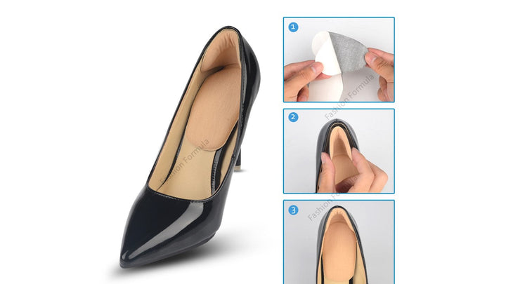 Premium Quality T-Shape High Heel Liner Grips Cushion Pad - Fashion Formula