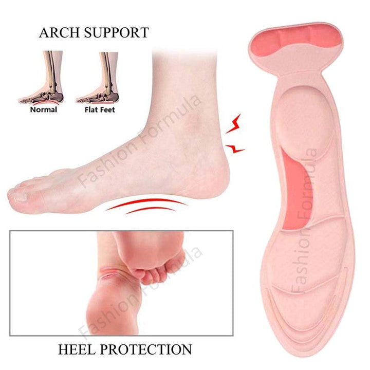 Premium Forefoot Heel Arch Support Insole Sticker Pad - Fashion Formula